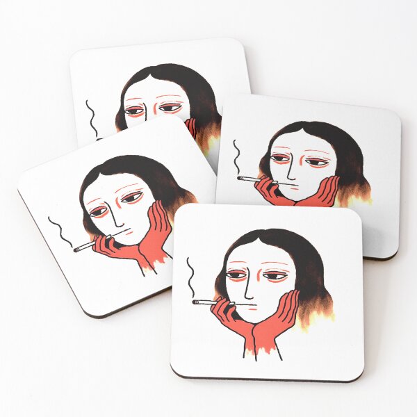 Item preview, Mona Lisa Smoke Break designed and sold by SketchyVibes.