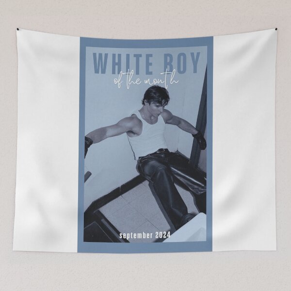 Item preview, Nicholas Alexander Chavez White Boy of The Month Poster  designed and sold by edenwilliamss.