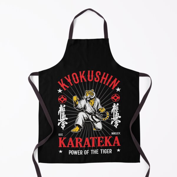 Item preview, Power of the Tiger - Kyokushin Karate Tiger for powerful fighters designed and sold by RetroMaritalArt.