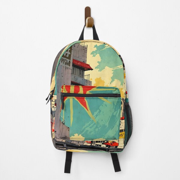 Item preview, City of Kawasaki Japan Retro Anime Girl 80s Vintage Travel designed and sold by Retro-Anime9.