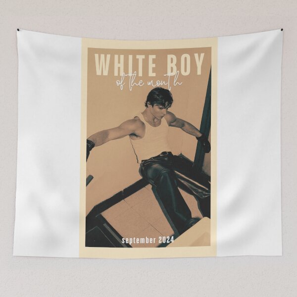 Item preview, Nicholas Alexander Chavez White Boy of The Month Poster  designed and sold by edenwilliamss.