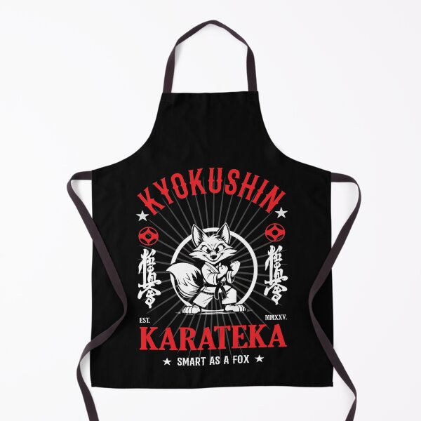 Item preview, Smart as a Fox - Kyokushin Karate Fox for Smart Fighters designed and sold by RetroMaritalArt.