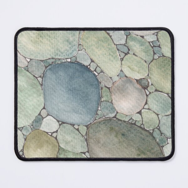 Item preview, Mossy Riverbed - Every journey needs a first step designed and sold by Waterwillow Art.