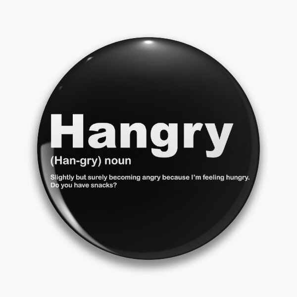 Artikelvorschau, Hangry Definition entworfen und verkauft von gossalex.