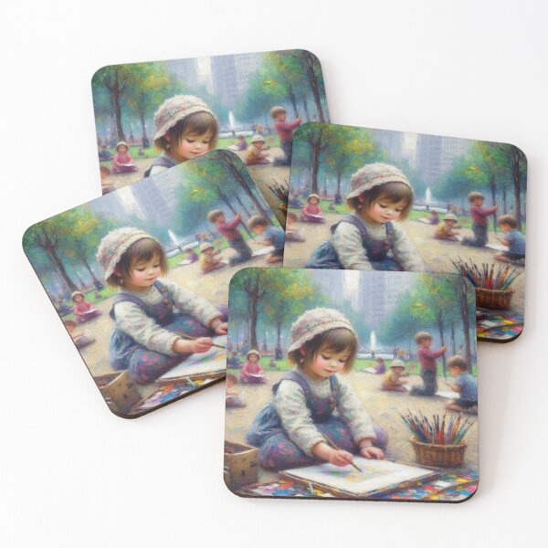 Item preview, Children in the Park 07 designed and sold by I-HERE.