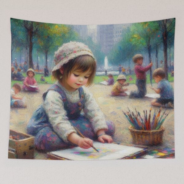 Item preview, Children in the Park 07 designed and sold by I-HERE.