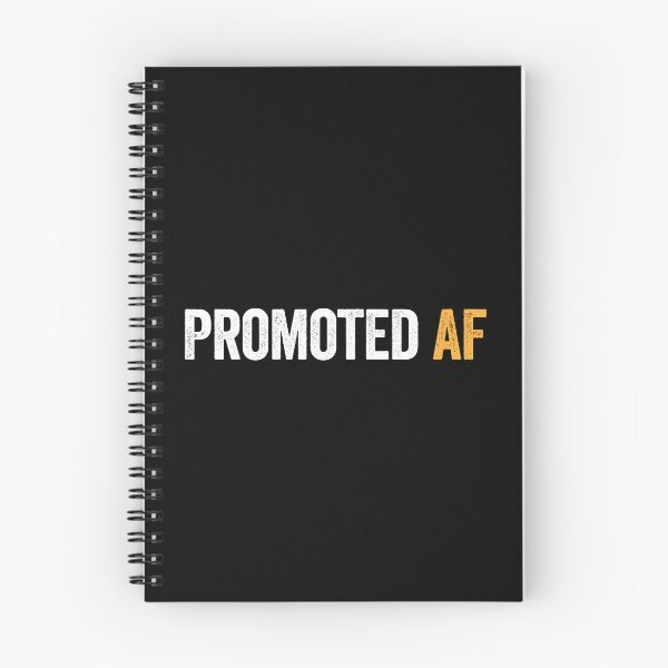 Item preview, Promoted AF - Funny New Job Promotion Gift designed and sold by kevzadevinca.