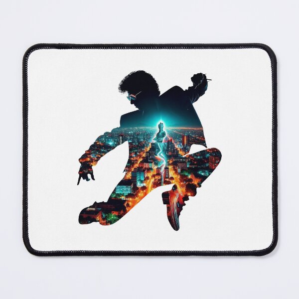 Item preview, 80s Dancer Male Silhouette Blended With Mexico Cityscape designed and sold by ARkitekLO.