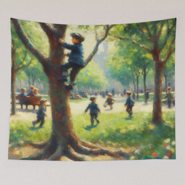 Item preview, Children in the Park 05 designed and sold by I-HERE.