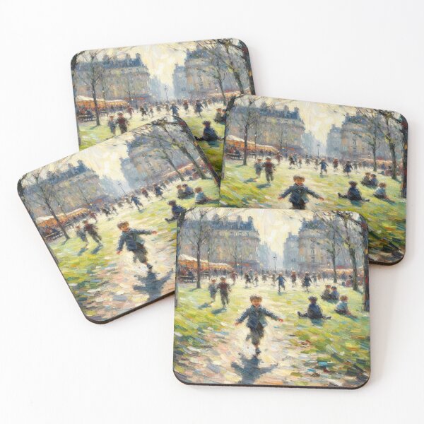 Item preview, Children in the Park 04 designed and sold by I-HERE.
