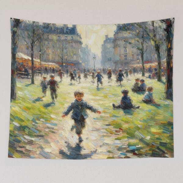 Item preview, Children in the Park 04 designed and sold by I-HERE.