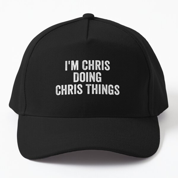 Item preview, I'm Chris Doing Chris Things - Funny Chris Name designed and sold by kevzadevinca.