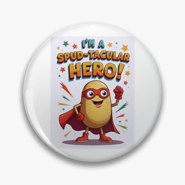 Artikelvorschau, Potato Power: I’m a Spud-tacular Hero! entworfen und verkauft von ArtCreator2023.