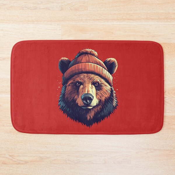 Item preview, grizzly bear with glasses designed and sold by DerSenat.