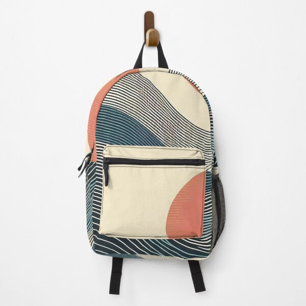 Item preview, Minimalistic abstract sunset designed and sold by Silbays.