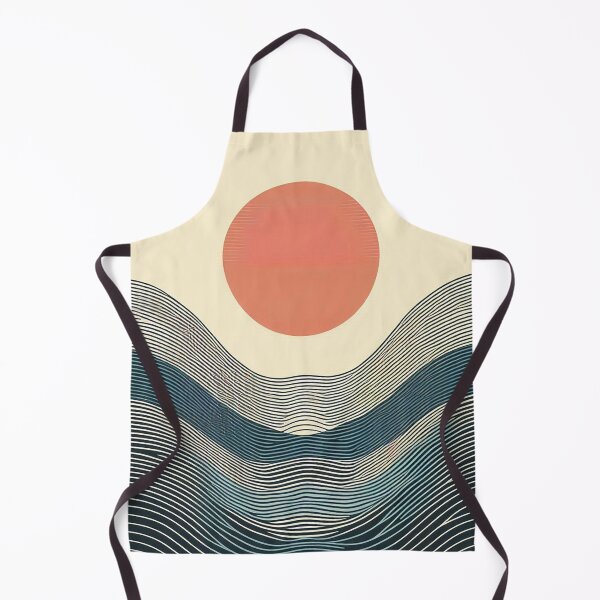 Item preview, Minimalistic abstract sunset designed and sold by Silbays.