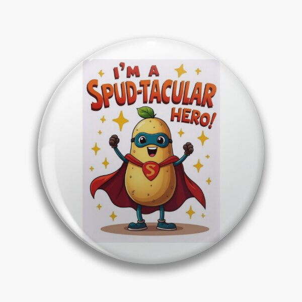 Artikelvorschau, Heroic Spud: Saving the Day in Style entworfen und verkauft von ArtCreator2023.