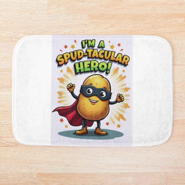 Item preview, Spud-tacular Superhero: Quirky Potato Design designed and sold by ArtCreator2023.