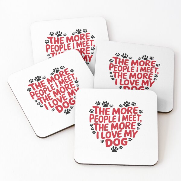 Item preview, Dogs Are My favorite people cute design   designed and sold by mpwme.