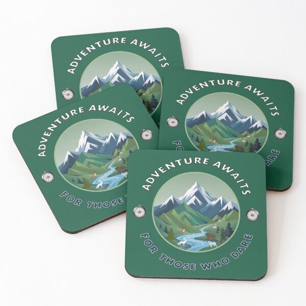 Item preview, ADVENTURE AWAITS FOR ALL WHO DARE designed and sold by WendyMaree.