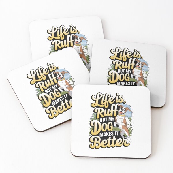 Item preview, Life Is Rough dog cute design designed and sold by mpwme.