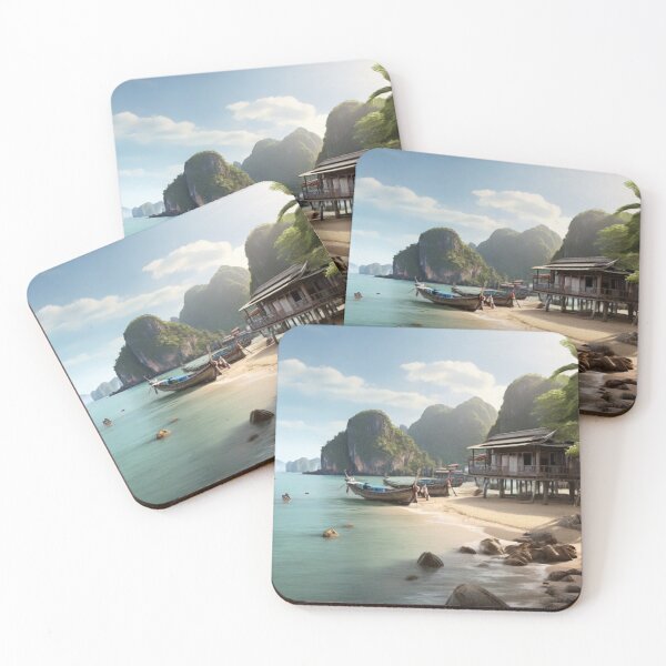 Item preview, Serene Shores of Thailand 10 designed and sold by I-HERE.