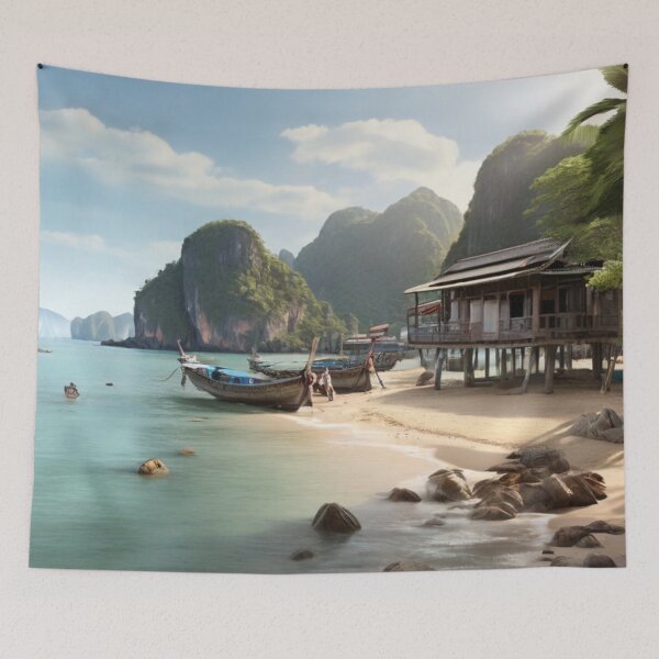 Item preview, Serene Shores of Thailand 10 designed and sold by I-HERE.