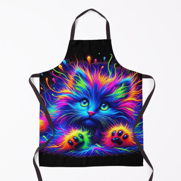 Item preview, Cute Neon Kitten designed and sold by M-Y-A-R-T-.
