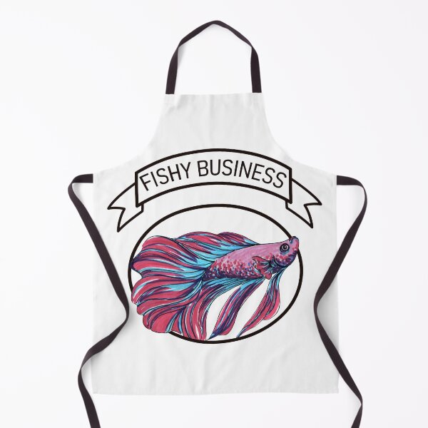 Item preview, "Fishy Business" Betta Fish II designed and sold by Natasha Lay.