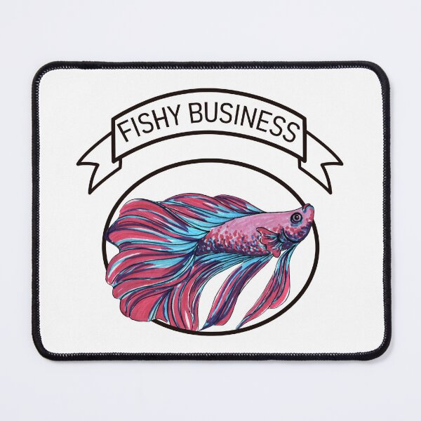 Item preview, "Fishy Business" Betta Fish II designed and sold by Natasha Lay.