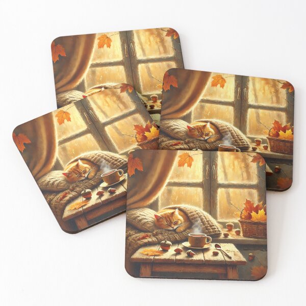 Item preview, Autumn Cat’s Cozy Retreat designed and sold by DeenaDee.