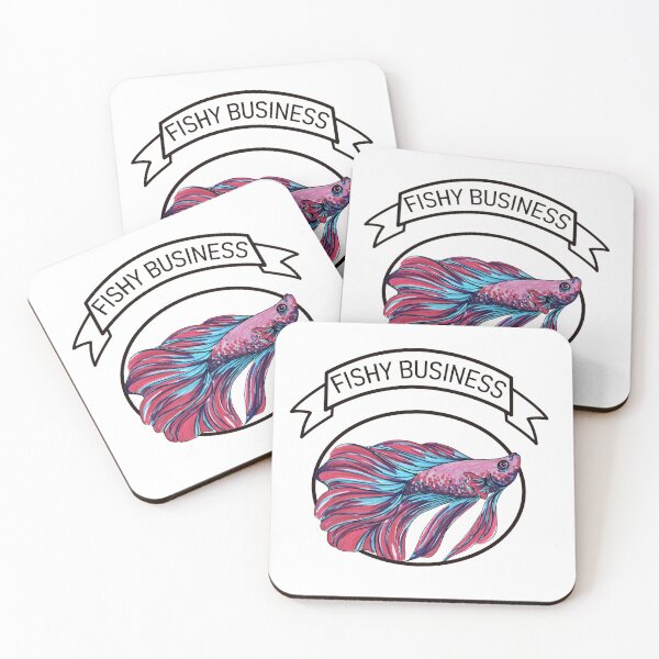 Item preview, "Fishy Business" Betta Fish II designed and sold by Natasha  Lay.