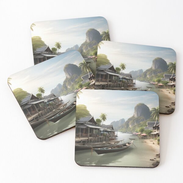 Item preview, Serene Shores of Thailand 08 designed and sold by I-HERE.