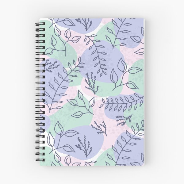 Item preview, Pastel Botanical Leaves Repeat Pattern designed and sold by Fern and Quill.