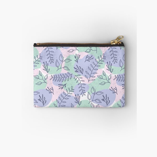 Item preview, Pastel Botanical Leaves Repeat Pattern designed and sold by Fern and Quill.