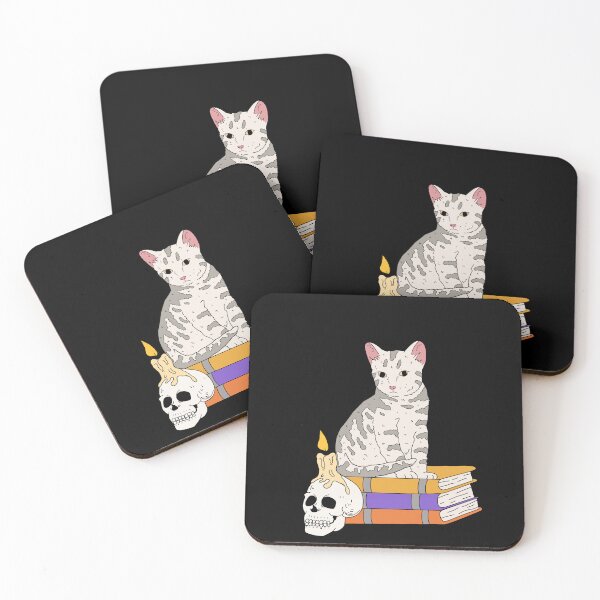 Item preview, witch book cat designed and sold by Brexmore3.