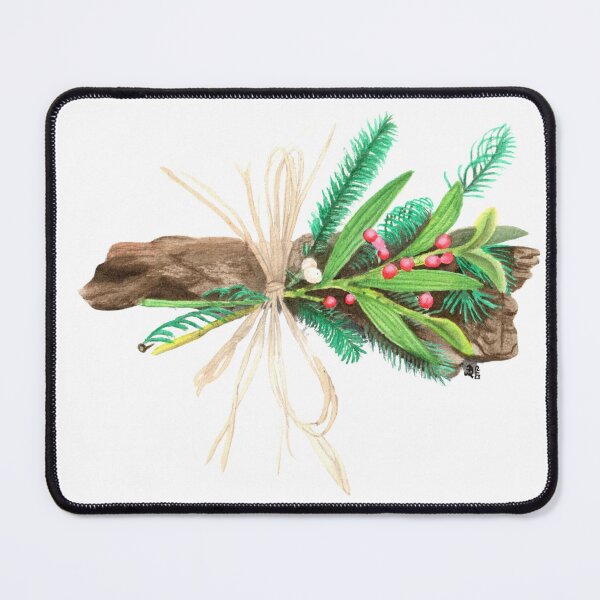 Item preview, Christmas Mistletoe twigs designed and sold by AnjaLiaDesigns.