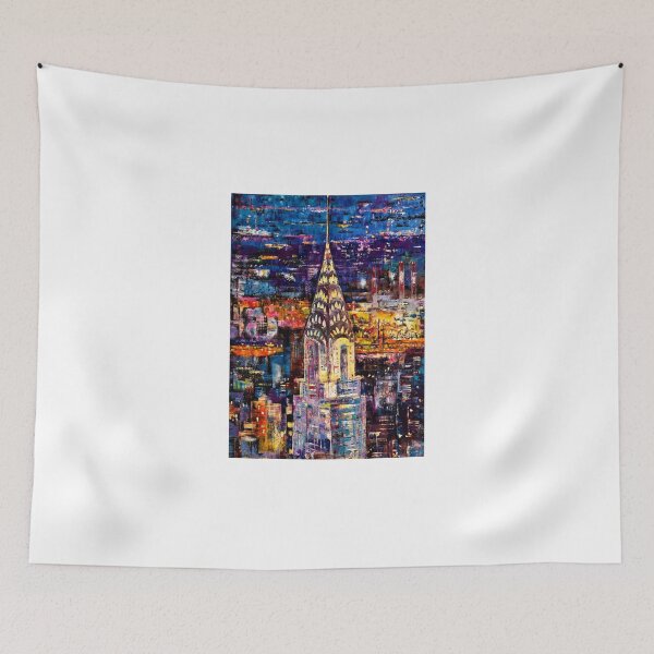 Item preview, Edificio Chrysler de noche designed and sold by Natalia_Shchip.