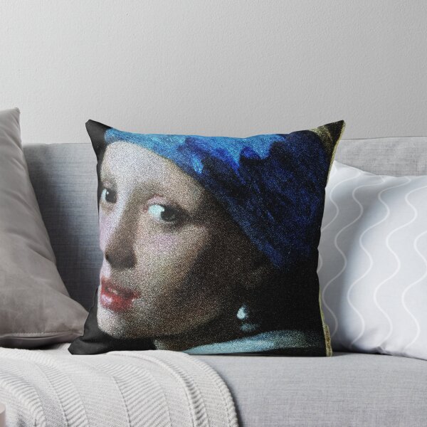 Item preview, Meisje met de parel. Fragment met optische ruis. designed and sold by PumpkinStudioPL.