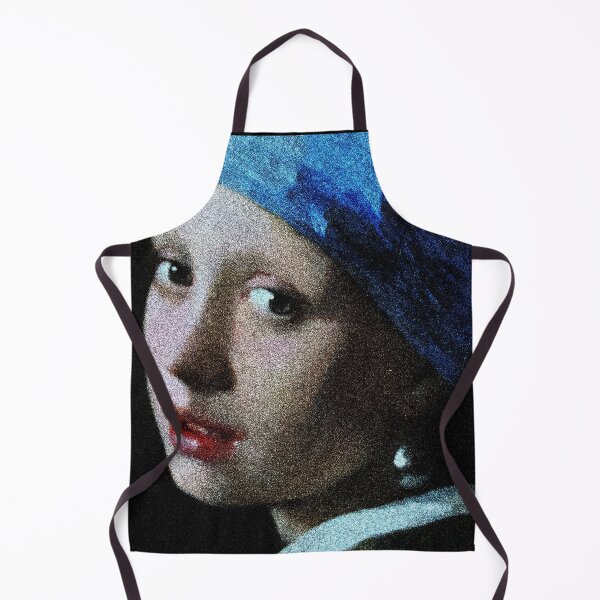 Item preview, Meisje met de parel. Fragment met optische ruis. designed and sold by PumpkinStudioPL.