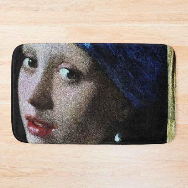 Item preview, Meisje met de parel. Fragment met optische ruis. designed and sold by PumpkinStudioPL.