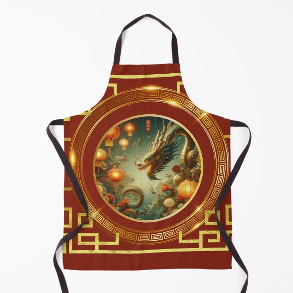 Item preview, Fantasy Dragon zodiac ushering Lunar New Year (silvergoldvisionary) designed and sold by SGVisionary.