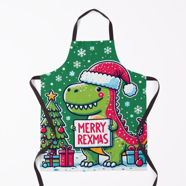 Item preview, Merry rexmas, dinochristmas for dinosaur lovers designed and sold by BobaTeeStore.