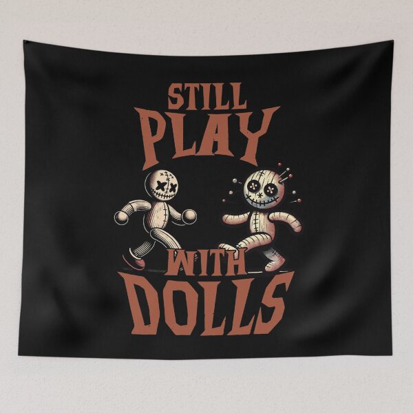 Item preview, Voodoo Doll Creepy Party Design Still Playing designed and sold by LuminOrb.