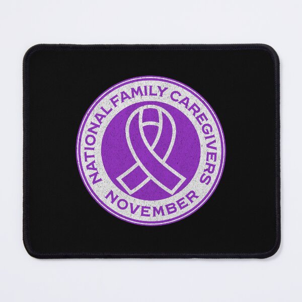 Item preview, National Family Caregivers Awareness November Purple Ribbon designed and sold by chrisrivait.