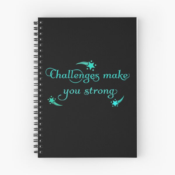 Item preview, Challenges make you strong designed and sold by Jummydesign.