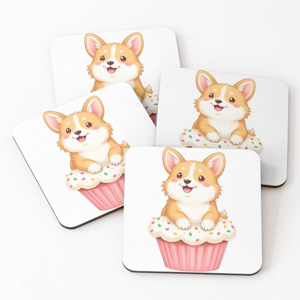 Item preview, Cupcake Corgi Cutie designed and sold by WildlifeInc.