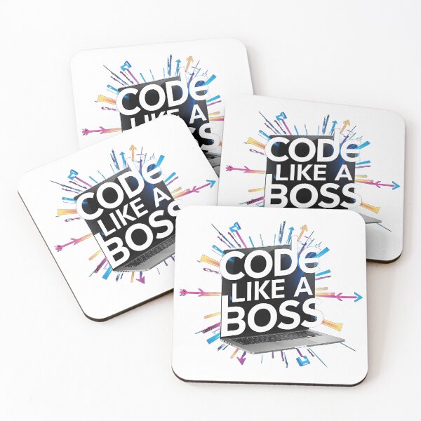 Item preview, Code Like a Boss T-Shirt designed and sold by TeesHearts100.