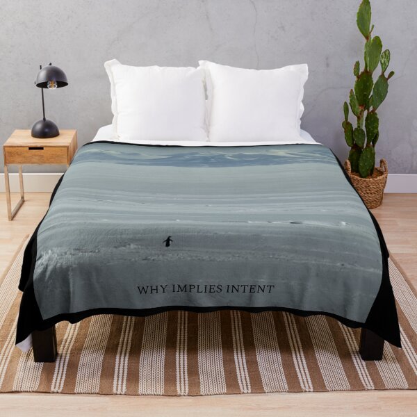 Item preview, why implies intent (penguin, subtle text) designed and sold by Jonah Mann.