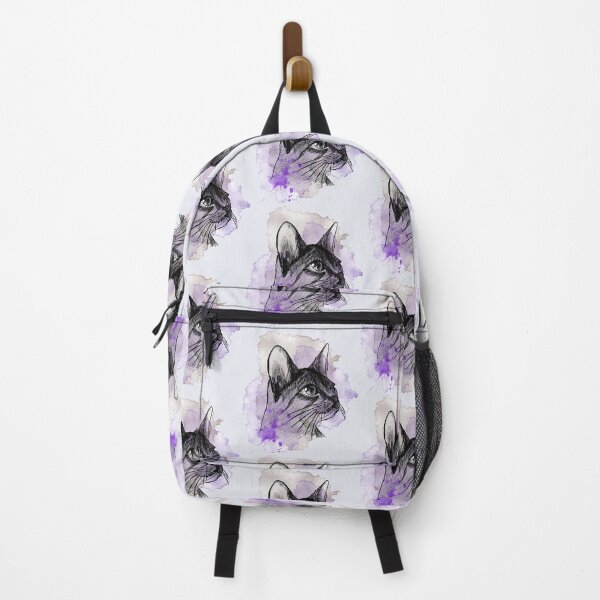 Item preview, Hand drawn watercolor illustration sketch of cute cats designed and sold by Makitsu Neko.